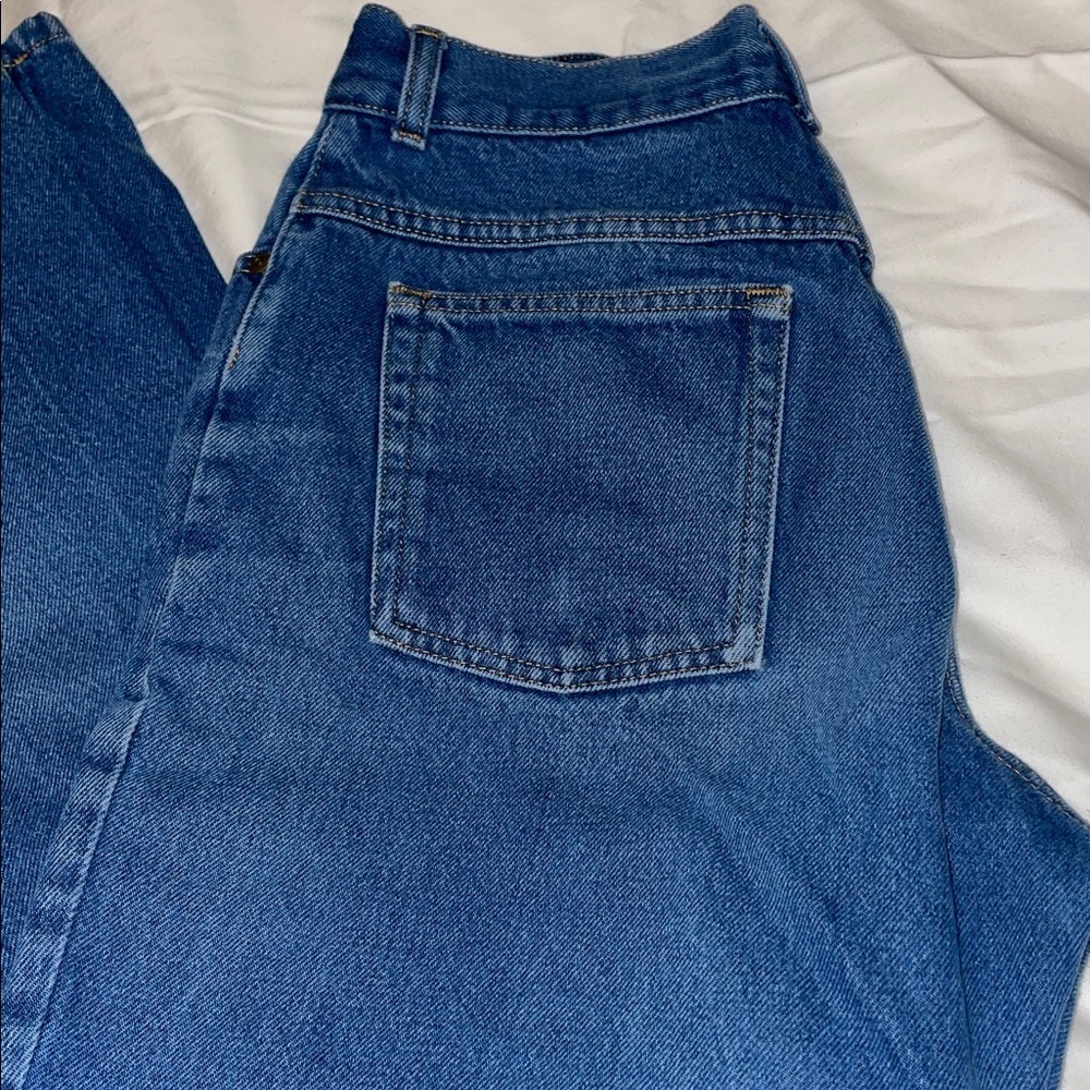 L.L. Bean Vintage Women's Dark Wash Straight Jeans. Original fit.  Cotton. Sz 12